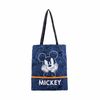 Mickey Mouse Blue-bolsa De La Compra Shopping Bag, Azul Oscuro