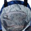 Mickey Mouse Blue-bolsa De La Compra Shopping Bag, Azul Oscuro