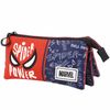 Spiderman Strife-estuche Portatodo Triple Hs, Rojo