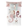 Funda Nórdica Reversible Seahorse Haciendo El Indio Cama 105