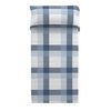 Colcha Bouti Escoces Azul-blanco Popcorn Cama 150