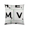 Cojin Vacio Scrabble  50x50 Cm Naturals