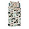 Funda Nórdica Reversible Postales Cool Kids Cama 90