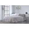 Juego Fundas Nordicas 2 Piezas Elba Light Grey / Gris Claro Naturals Cama 90