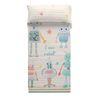 Colcha Bouti Robots  Naturals Cama 90