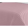 Colcha Bouti Bicolor Rosa Viejo/blanco Cama 90 Naturals