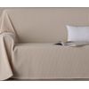 Colcha Foulard Olga Beige Para 1 Plaza Cama De 90-105 Cm