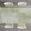 Sandal - Mantel De Tela Estampado Y Antimanchas - Mantel Para Interior Y Exterior -  Medidas 140x200  - Texture Green