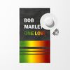 Marley - Toalla Playa - Microalgodón Premium  -75x150 Cm - Fabricado En España - One Love