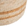 Juego De Cestos Natural Beige 33 X 33 X 38 Cm Fibra Natural (3 Piezas)