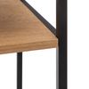 Mesa De Centro Spike 120 X 60 X 42,5 Cm Metal Madera