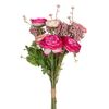 Flores Decorativas Rosa 20 X 20 X 50 Cm