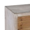 Cajonera Country 50 X 35 X 112 Cm Natural Blanco Madera De Abeto Madera Mdf