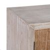 Recibidor Con Cajones Country 90 X 35 X 80 Cm Natural Blanco Madera De Abeto Madera Mdf