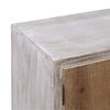 Mueble De Tv Country 150 X 35 X 53,5 Cm Natural Blanco Madera De Abeto Madera Mdf