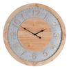 Reloj De Pared Natural Madera De Abeto 60 X 4,5 X 60 Cm