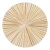 Mesa Auxiliar Beige Bambú 40 X 40 X 45 Cm Madera Mdf