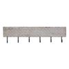 Perchero De Pared Metal Madera