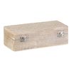 Caja Decorativa 26,6 X 11 X 8,5 Cm Madera De Mango (2 Unidades)