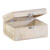 Caja Decorativa 23 X 18 X 12 Cm Madera De Mango (3 Piezas)