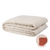 Colcha 230 X 280 Cm Beige Rojo Oscuro