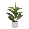 Planta Decorativa Verde Pvc Roble 58 Cm