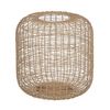 Farol Portavelas Beige 24 X 24 X 23 Cm Hierro