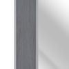 Espejo De Pared 66 X 2 X 86 Cm Gris Madera Blanco