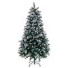 Árbol De Navidad Artificial Con 1372 Ramas Verde De Plástico Pvc Y Pe De 240 Cm