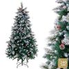 Árbol De Navidad Artificial Con 1372 Ramas Verde De Plástico Pvc Y Pe De 240 Cm