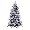 Árbol De Navidad Artificial Con 819 Ramas Blanco De Plástico Pvc Y Pe De 240 Cm