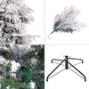 Árbol De Navidad Artificial Con 819 Ramas Blanco De Plástico Pvc Y Pe De 240 Cm