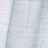 Cortina Visillo Con Textura Gris De Poliéster De 140x260cm