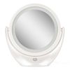 Espejo Iluminado Maquillaje Led 4200ºk Ø14,2cm Recargable-regulable Blanco 40.000h [sun-esled-01-w]
