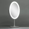 Espejo Iluminado Maquillaje Led 4200ºk Ø14,5cm Recargable-regulable Blanco 40.000h [sun-esled-02-w]