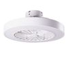 Ventilador De Techo 36w 1800lm Iluminación Led Cct Variable Control Remoto 50.000h - Blanco [ho-ledfan-12-w]