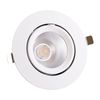 Foco Downlight Led 24w 2400lm 4000ºk Circular Orientable 40.000h [ho-cob-c-or-24w-w]