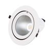 Foco Downlight Led 40w 3760lm 3000ºk Circular Orientable 40.000h [ho-cob-c-or-40w-ww]