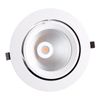 Foco Downlight Led 40w 3760lm 3000ºk Circular Orientable 40.000h [ho-cob-c-or-40w-ww]