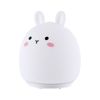 Lampara Nocturna De Mesa Led Infantil Quitamiedos Y Recargable "rabbit"