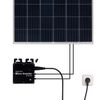 Kit Panel Portable As Solar 330w Tier 1 Policristalino / Microinversor / Enchufe A Corriente