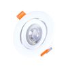 Pack 10 Downlights Redondo Led 7w 600lm 4200ºk 38º 40.000h [ho-in-dl7w-w-pk10]