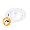 Pack 20 Downlights Redondo Led 7w 600lm 4200ºk 38º 40.000h [ho-in-dl7w-w-pk20]