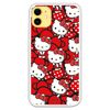 Funda Original Compatible Con Iphone Xr Con Un Diseño De Hello Kitty Lazos  Rojos Y Topos con Ofertas en Carrefour