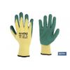 Guante Latex Rugoso Verde Talla 8