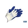 Guante Latex Rugoso Azul Talla 9