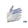 Guante 100% Nylon C/puntitos Pvc T-10