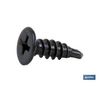 Tornillo Autot Extraplano 42 X 14 Negro Pack 500 Uds