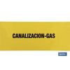 Cinta Baliz. Canalizacion Gas 150mmx250mts