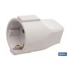 Base Enchufe Aerea Blanca (16a-250v)